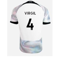 Liverpool Virgil van Dijk #4 Fußballbekleidung Auswärtstrikot 2022-23 Kurzarm